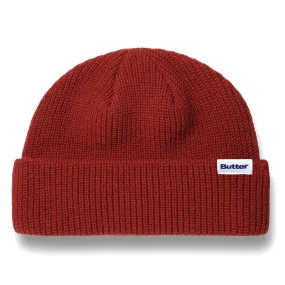 Butter Goods Wharfie Beanie Cherry