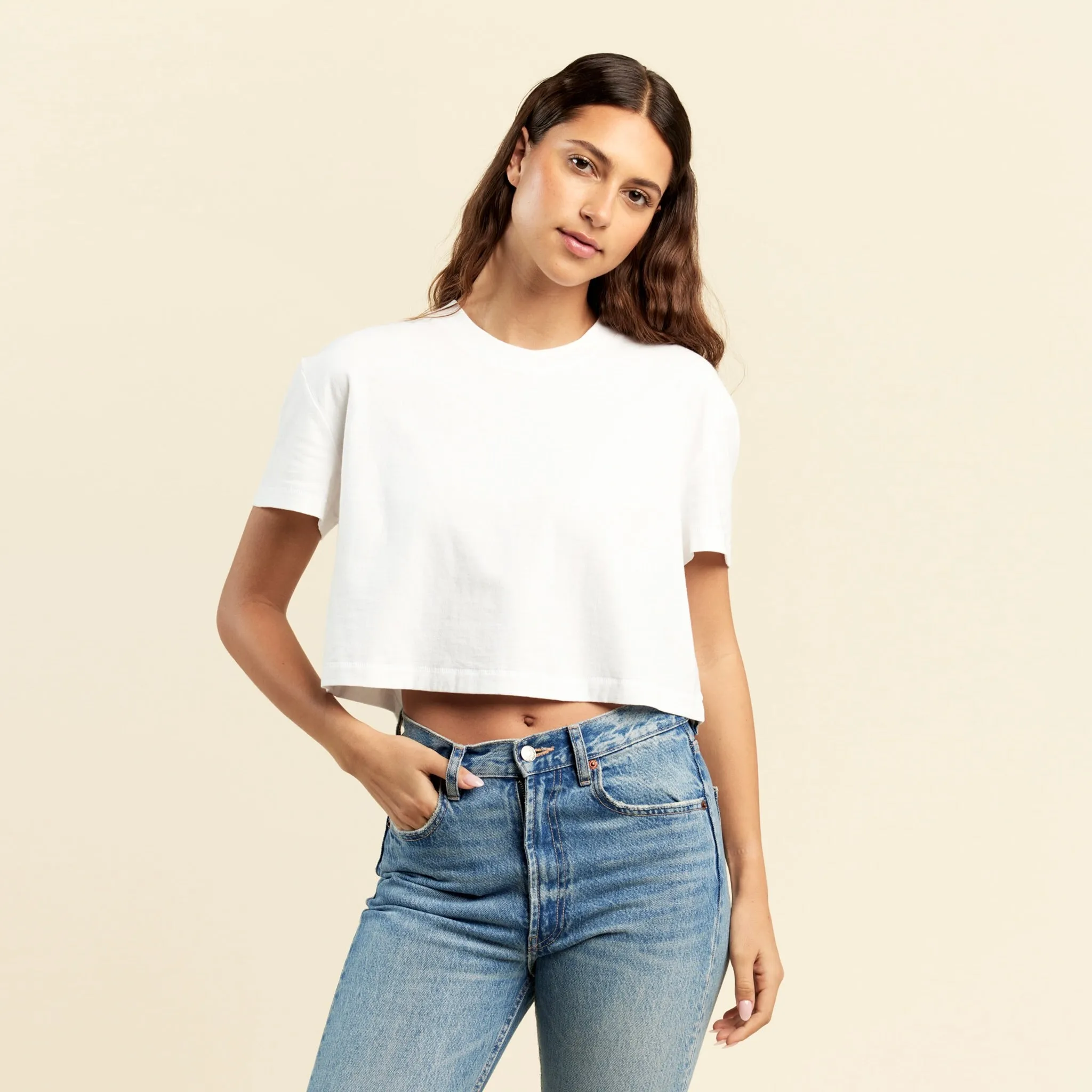 Cropped Tee