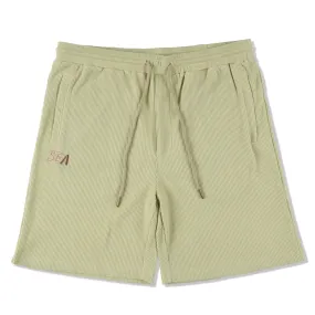 ES_WAFFLE SHORT PANT / PF_GREEN