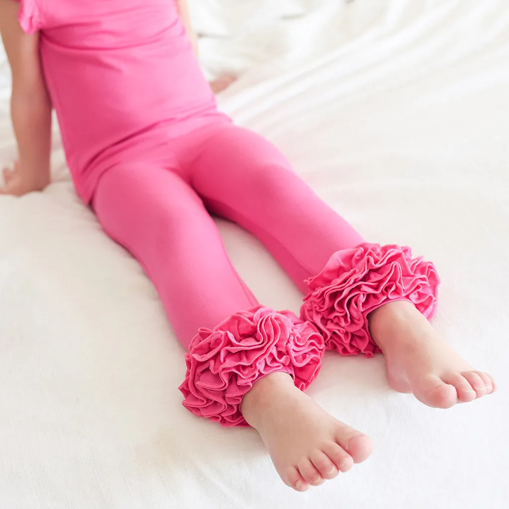 Posh Hot Pink Cha-Cha Leggings