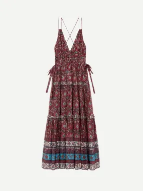 Rosa Dress in Pomegranate