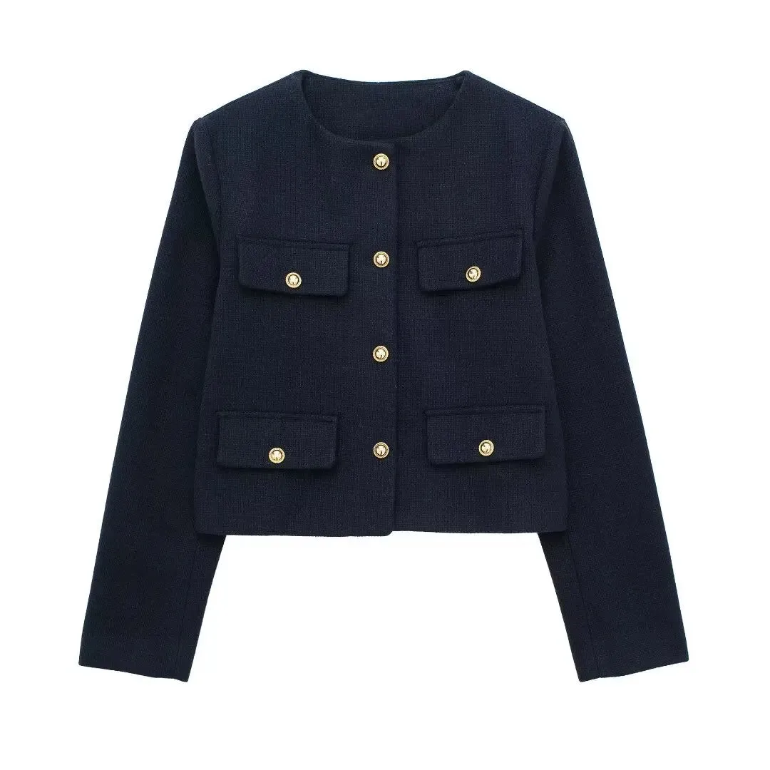 Savile Crop Blazer