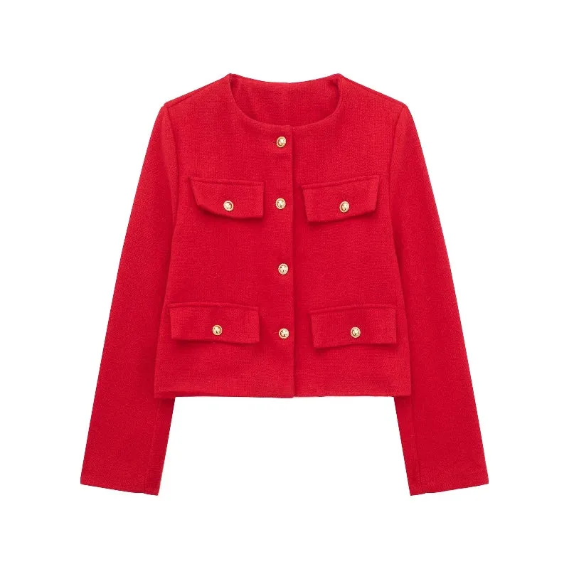 Savile Crop Blazer