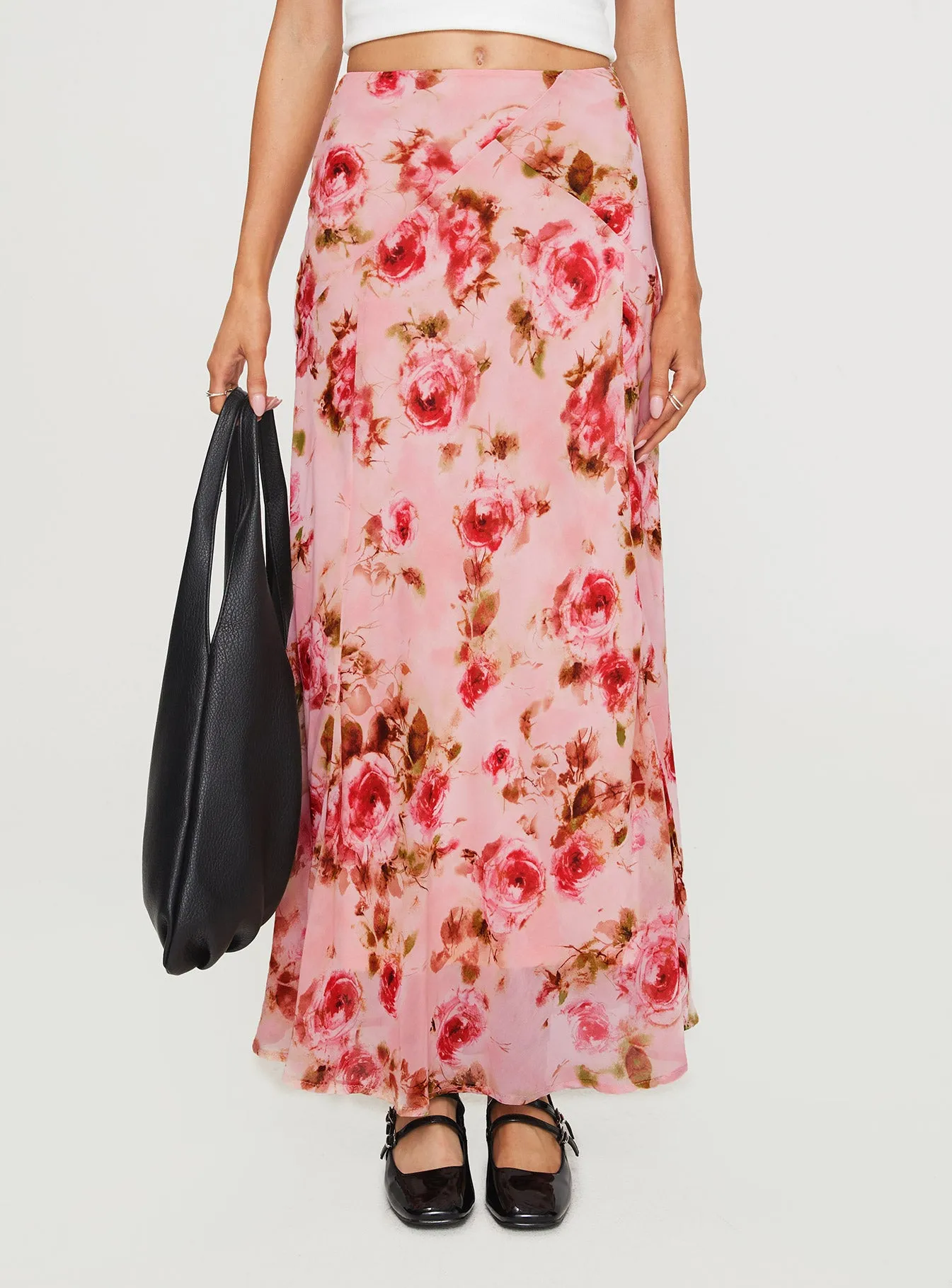 Vespera Maxi Skirt Pink